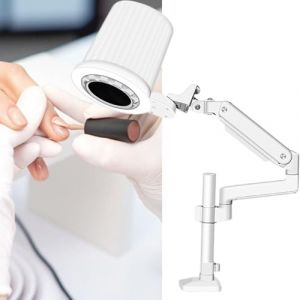 DéPoussiéReur à Ongles à Faible Bruit, Extracteur De PoussièRe D'Ongle RéGlable à 5 Niveaux De Luminosité, Machine D'Aspiration De PoussièRe D'Ongle éLectrique, Avec éClairage Led (QFGain®, neuf)
