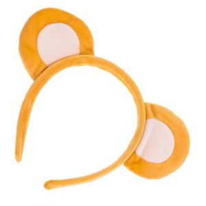 Ipetboom bandeau oreille d'ours couvre-chef animal ours accessoire tête d'ours animal casque d'oreille d'ours oreilles d'animaux en peluche -tête oreille d'ours en tissu Brun (KinRoZ, neuf)