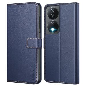 Ganbary Coque pour Honor X7b / Honor 90 Smart (Pas pour Honor 90 5G), [Housse en Cuir PU Premium] [Etui &agrave; Rabat] [Pochette de Portefeuille], &Eacute;tui de Protection - Bleu (Ganbary, neuf)