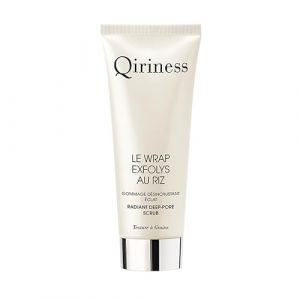 Qiriness - Gommage Grains Purifiant - Riz & Hibiscus - Wrap Exfolys au Riz - Pour le Visage - Tous Types de Peaux - Parfum Riz - Texture Cr&egrave;me Ultra-Douce - 75 ml (Qiriness Europe, neuf)