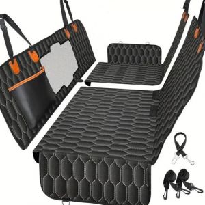 Xiazhi Housse Voiture Chien pour BMW X1 F48 2015-2023, Protection Siege Voiture Chien avec Fen&ecirc;tre de Protection Lat&eacute;rale et D'observation R&eacute;sistant Aux Rayures (XIANGZHIBAIHUO, neuf)