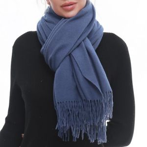 SWAT PANY &Eacute;charpe Femme Hiver Unie &Eacute;l&eacute;gante pour C&eacute;l&eacute;brations et Tenue D&eacute;contract&eacute;e (FU JINMY, neuf)