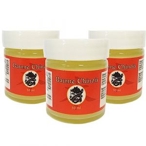 Nutriexpert - BAUME CHINOIS - Soulage douleurs articulaires et musculaires - Apaise les contusions, piqûres, entorses - Aux huiles essentielles - Sans parabènes - Lot de 3 produits (Parabio Santé, neuf)