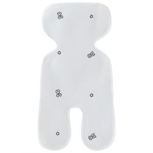 Coussin de refroidissement pour bébé, Assise Universelle Poussette Été, Coussin de Siège Poussette Coussin Voiture Bebe Bébé Housse d’Été Anti-Transpiration pour Poussette Coussin Bébe (Qpolly, neuf)