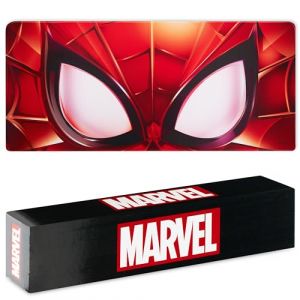 Marvel Tapis de Souris XL Dessous de Bureau Sous Main Mouse Pad 80x36 cm Accessoire de Bureau Avengers Spiderman Groot (Rouge Spiderman) (Get Trend., neuf)