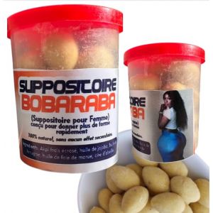 SUPPOSITOIRE BOBARABA PRODUIT TRADITIONNEL AFRICAIN. Pour avoir de grosses fesses bombées, fermes et lisses. 100% naturel, sans produits chimiques ni paraben. (Le bien-être cévenol, neuf)