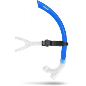 Supertrip Tuba Frontal Natation Adulte, Tubas de Plongée Natation avec Soupape Snorkelling pour la Natation Formation Plongée (BWBFIRE, neuf)