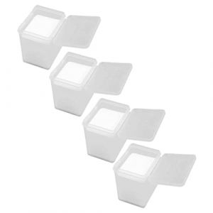 Veemoon 800 pièces Lingettes de Nettoyage pour Extensions de Cils Non Tissées pour Application Précise Retrait Facile des Résidus de Colle Parfaites pour Usage Professionnel Domicile (Quiet Window, neuf)
