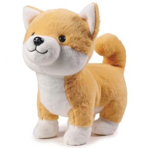 eJog Pup Chien en Peluche Interactif Qui Aboie et Chante, Chiot &Eacute;lectronique R&eacute;aliste, Jouet en Peluche, Cadeau pour Enfants, Filles et Gar&ccedil;ons (littlecute-ST, neuf)