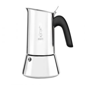 Bialetti 0001685 Cafeti&egrave;re italienne (Induction), Acier Inoxydable, Argent, 10 Tasses (Ponera, neuf)