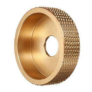 NGHSDO Disque De Poncage Beton Bois Angle Meule Pon&ccedil;age Sculpture Outil Rotatif Abrasif Disque meuleuse d'angle en carbure de tungst&egrave;ne rev&ecirc;tement Bore Mise en Forme Disque Meuleuse 125 (Hong Jia Shang Mao, neuf)