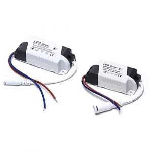 2x Driver LED, 1-3W Transformateur pour Plafonnier, Alimentation Panneau, Connecteur DC (1-3W) (nanyawei, neuf)
