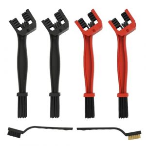 Nettoyant Chaine Moto,Brosse Chaine Moto,6 Pi&egrave;ces Brosses de Nettoyage,Nettoyeur de Cha&icirc;ne pour V&eacute;los, Motos et VTT,Scooter, V&eacute;lo, Graisse Chaine Moto (OE Direct, neuf)