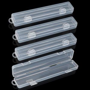 DIFLAX Boite A Couvert Etui, 4 Pi&egrave;ces, Boite Couverts Plastique, Rangement Couvert Portable, Couverts De Voyage R&eacute;utilisables, Pour Pique-Nique, Camping, &Eacute;cole, Travail (SVF TUNDER PRICE, neuf)