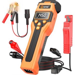 KZYEE KT80 Lampe Stroboscopique Allumage &ndash; Test d'Angle de Contact & Tension, Angle d'Avance & RPM, Strobe LED Am&eacute;lior&eacute;e, Rechargeable USB-C, Timing Light Compatible Moteurs Essence 6-12V (2/4 Temps) (Toptool FR, neuf)