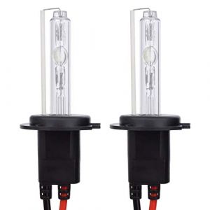 Safego 2 x Ampoules H7 Xenon HID 55W H7 6000K pour voiture Kit Xénon de conversion HID 12V AC (PinZeEU, neuf)