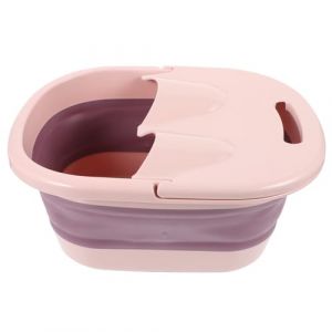 WEKAMOS Bassin Pliable Pieds Granules de Massage, Seau de Bain &agrave; Domicile, L&eacute;ger et Facile &agrave; Ranger, pour Soulager la Fatigue, Usage Familial et Gar&ccedil;on et Filles, Confort et Stimulation (LIEMEI, neuf)