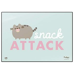 Grupo Erik - Sous-Main Bureau Pusheen Foodie Collection | Sous-Main Bureau Enfant | Protège Bureau Enfant 34 x 49cm (ZOOM ICI, neuf)