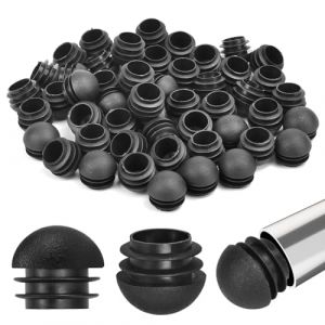 DTYGUIXE 50PCS Protection Pied de Chaise 25MM Embout Pied de Chaise Bouchon Pied de Chaise Bouchons Embouts Rondes Bouchon en Plastique Rond Tube d'Embouts de Pied de Chaise pour Protection (PAULS PETERSONS, neuf)