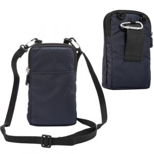 Pochette Telephone Ceinture Homme, Sacs à Bandoulière Téléphone Homme, Petit Sac à Main pour Téléphone Portable Sac de Ceinture Clip Holster Portefeuille Messager Sacoche Housse de Transport Ceinture (Prseen, neuf)