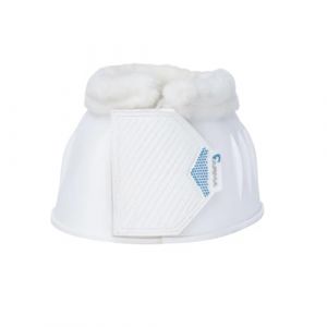 ARMA - Cloches pour chevaux COMFORT GLOSS (Grand cheval) (Blanc) (Pertemba FR, neuf)
