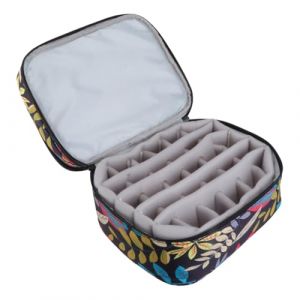 MUSISALY Bouteille D'Huile Essentielle Buggy Porte-Brosse Rouleau Bouteille Cas Étui De Vernis À Ongles Étui De Transport De Vernis À Ongles Pour Vernis À Ongles Portable (YangF, neuf)