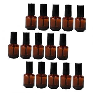 WRITWAA 15 Bouteilles De Vernis À Ongles Vides Pots De Vernis À Ongles Bouteilles De Vernis À Ongles Vides Bouteilles De Vernis À Ongles En Gel Vides Bouteilles Vides Pour Nail Art (Saieli, neuf)