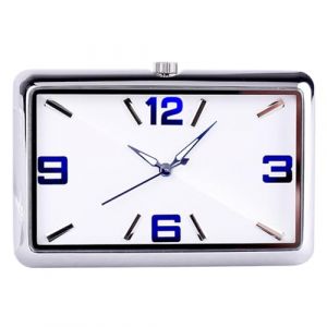 Horloge d'a&eacute;ration de voiture - Montre murale &agrave; coller pour voiture, horloge de montage pour tableau de bord int&eacute;rieur du v&eacute;hicule | Horloge d&eacute;corative &eacute;l&eacute;gante pour tableau de bord de voiture (xistreek, neuf)