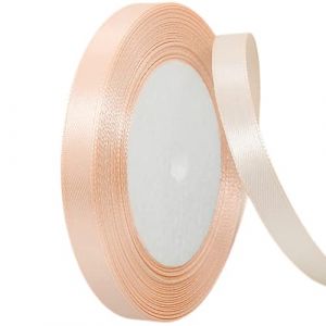 POPOYU Ruban de Satin Rose orang&eacute; p&acirc;le 10mmx23m,Ruban Boite Gateau Ruban Rose orang&eacute; p&acirc;le Satin pour Cadeau Emballage,Ruban Tissu pour Noel C&eacute;r&eacute;monie Mariage Artisanat D&eacute;coration,Bouquet Voitures (Official flagship store of bubble fish, neuf)