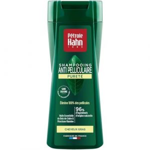 PETROLE HAHN – Shampooing Homme Antipelliculaire, Régule Cheveux Gras et Purifie (250mL) - Lot de 4 - vendu par Lot (Franc shopping, neuf)