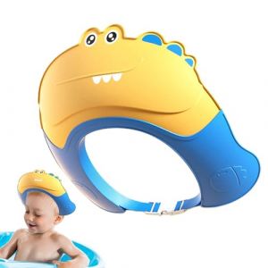 Visière pour baby shower, visière de bain | Visière de bain souple et réglable | Protection sûre pour shampooing, bouclier de dessin animé, chapeau de bain avec visière souple avec protection pe (custip, neuf)