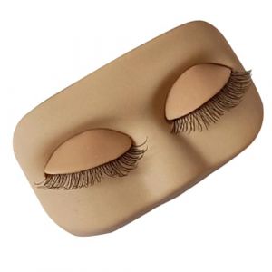 T&ecirc;te De Mannequin Pour Pratique De Maquillage,Mod&egrave;le En Silicone R&eacute;aliste | T&ecirc;te De Mannequin Pour Extensions De Cils - Pour La Formation En Salon De Beaut&eacute; Studio Et &Agrave; La Maison (YJGlobals, neuf)