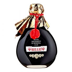 Bellei - Vinaigre Balsamique de Modena I.G.P 5 SCUDI 12 ANS (Densité 1.36) 250 ML - Produit artisanal italien (Olico.it, neuf)