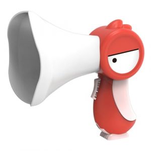 Keyubria Changeur De Voix pour Enfant, Mégaphone À Changement De Voix, Jouet Éducatif pour Haut Parleur pour Enfant, Changeur De Voix Amusant avec Mégaphone, Jouet De Haut Parleur en Forme D'oiseau (Qinsyit, neuf)