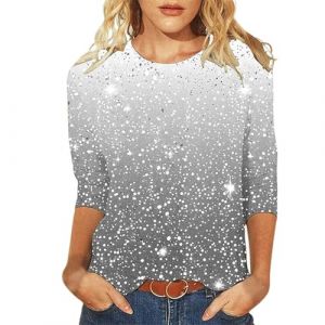 Tunique estheticienne Coupe Kimono Tee Shirt Ample Femme Culotte Taille Haute Coton Femme Chemise Fluo Corset Top Femme Blouse de Travail Femme Nettoyage Corset Femme Rouge (Silver, XXXL) (BAULMD（90% Big Promotion Without Discount Code ）, neuf)