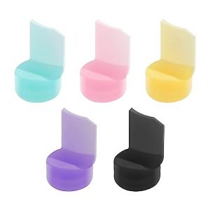 5 Pièces Repose Pouce pour Clarinette/Hautbois, Silicone Repose Pouce pour Clarinette Coloré Coussin Repose Pouce Protecteur pour la Plupart des Clarinettes Hautbois (5 Couleurs) (Jenniy, neuf)