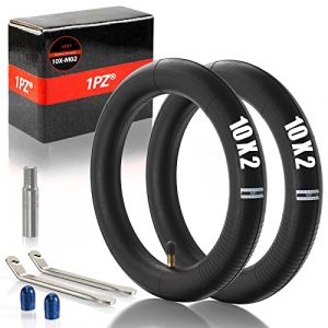 1PZ F3I-1Z2 Chambre &agrave; air 10x2.0/10x2.125 remplacement pour trottinette &eacute;lectrique Xiaomi M365/1s/Pro/Pro 2/Essential/Vivobike S2 Max, Chambre &agrave; air 10 pouces pour pneu de pour roue avant et arri&egrave;re (1PZ, neuf)
