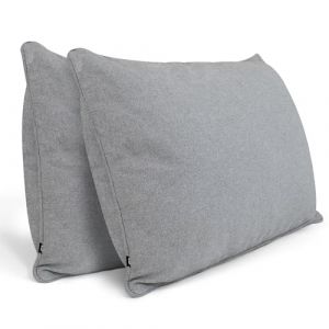 DYNMC you Ensemble de Coussins de canapé 40x70, Housse en Coton Oeko-TEX - Coussins décoratifs avec Rembourrage moyennement Dur - Parfait comme Coussin Dos - Gros Coussin de canapé, Coussin Gris de (Eternal Market Ltd., neuf)