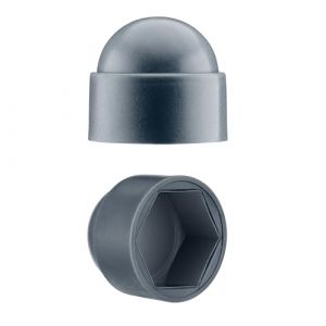 EMFA Cache-&eacute;crous M10 pour cl&eacute; de 17 Anthracite 10 pcs. Bouche-Trou (EMFA GmbH, neuf)