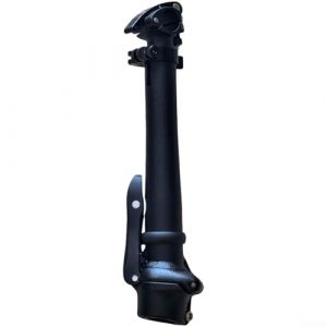 Potence de vélo pliable réglable en aluminium compatible avec guidon de 25 à 4 mm et fourche avant de 28 à 6 mm, comprend un mécanisme de libération rapide pour un pliage facile (xiao wei store, neuf)