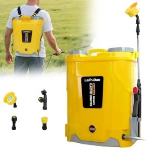 Pulv&eacute;risateur &agrave; Dos &agrave; Batterie 20L,pulv&eacute;risateur &agrave; Pression 100PSI,Compatible avec pour Dewalt 20V Li-ION, pulv&eacute;risateur &agrave; Dos avec 4 Buses,5.3gallons pour Le Jardin,la pulv&eacute;risation (sans Batterie) (chengsuwei1, neuf)