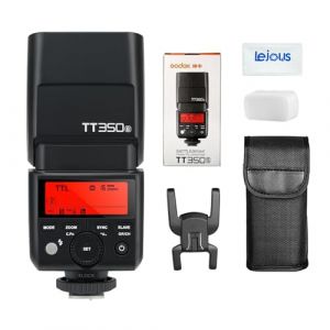 Godox TT350S Flash pour Sony, Mini Flash TTL Speedlite, 2.4G 1/8000s HSS, Compatible avec Les appareils Photo Sony A7II A7III A7IV A7RIII A7R5 A7R A7C A7S A6600 A6500 A6400 A6000 (FOXDADDY, neuf)