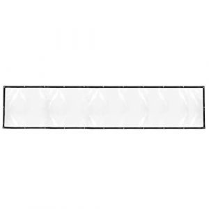 Bâche de Couverture Imperméable Transparente 1x5m, Bâches en Plastique Robustes avec œillets, Bâche Transparente en Plastique pour Accessoires de Serre(1x5m) (CHENGZI-JIAJUSTORE, neuf)