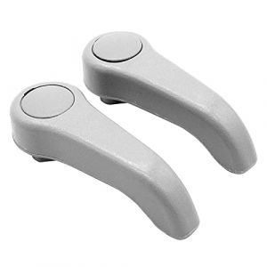 GIMOCOOL 1/2 Ensembles Cl&eacute; R&eacute;glable pour Si&egrave;ge Poign&eacute;e De Levier, Poign&eacute;e de r&eacute;glage de la Hauteur du si&egrave;ge, R&eacute;glage De Si&egrave;ge Remplacement De Poign&eacute;e De Traction pour Clio Mk2 Twingo 1998-20008 (herin, neuf)