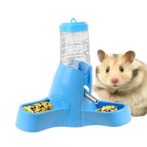 Distributeur d'eau pour hamster &ndash; Bouteille alimentaire automatique, bouteille d'eau anti-goutte, accessoire de cage &agrave; animaux de compagnie longue dur&eacute;e | 80 ml d'eau pour hamster drinker outil pour (jierone, neuf)
