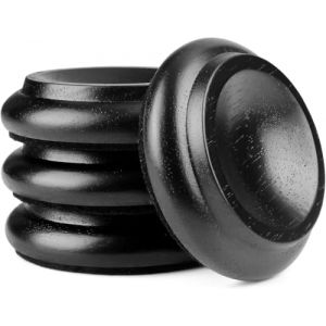 HilerPunk Lot de 4 Patins en Bois Massif pour roulettes de Piano Verticales pour Meubles,canapés, Lits,chaises,Patins en Feutre antidérapants et Anti-Bruit,pour protéger Les planchers en Bois Dur (WONGLIG, neuf)