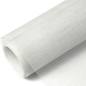 Maille Moustiquaire pour Portes et Fenetres en Fibre de Verre 1.2x16m, Filet Protection Fixation Rideau Toile en Tissu moustiquaire, pour Porte Rideaux Fenetres - Blanc (Timizi‌, neuf)