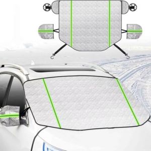 générique Couvre Pare Brise Voiture Compatible avec Citroen Berlingo I 2008-2008, Housse Pare Brise Voiture Pliable,bache Pare Brise Voiture Exterieur（Silver） (SHANXIXINGYAOSHENGJINGWANGLUOKEJIYOUXIANGONGSI, neuf)