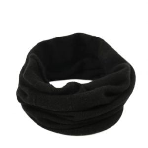 Prettystern Écharpe à Boucle Unisexe 100% Laine De Cachemire Foulard Uni Dames Tube écharpe Noir (PrettyLand.eu, neuf)