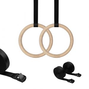 MAMOI® Trapeze balancoire 50/150 kg | Trapèze pour portique | Anneaux balançoire | Trapeze Gymnastique | Anneau balancoire | Balancoire legler | Anneaux Gymnastique en Bois | 100% ECO Fabriqué en UE (MAMOI, neuf)